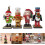 Durable Wood Nutcrackers Ornament Holiday Themed-cookie man 3