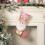 Spacious and Soft Pink Sequins Christmas Stocking for-Elk 5