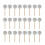 24Pcs Reflective Sphere Toppers for Cake Decoration Easy-2.8CM 1