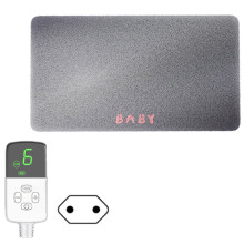 Heated Pet Mats for Dogs-Pure gray 45X70cm European standard 9