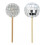 24Pcs Reflective Sphere Toppers for Cake Decoration Easy-2.8CM 2