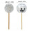 24Pcs Reflective Sphere Toppers for Cake Decoration Easy-2.8CM 4