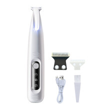 LED Pet Foot Hair Trimming Tool Electric Hair Trimmer Grooming