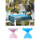 10pcs Dessert Holders for Cupcake Portable for Home and-Blue 3