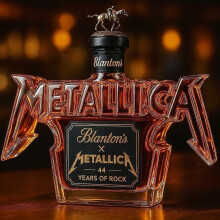 (MA pony cover) Rock Limited Edition Whiskey Bottle
