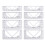 1/2/3 Set T-Shirt Ruler Alignment Tool-V shaped bright whit 1