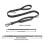 Reflective Pet Leash with Adjusting Clasps for Outdoor-Khaki 4