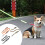 Reflective Pet Leash with Adjusting Clasps for Outdoor-Khaki 3