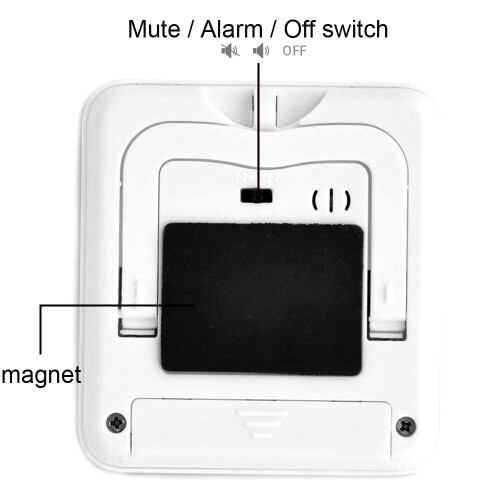 On Off Switch Digital Kitchen Timer, Loud Beeping Alarm With Compact Size For Versatile Use