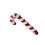 Assorted Color Foam Candy Cane Crutch Shape Hanging-small 1