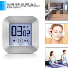 Digital Kitchen Timer With Adjustable Stand, Easy To Use Magnetic Timer For Count Down Up, Backlit Design With Loud Alarm, Ideal For Kitchens,