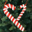 Assorted Color Foam Candy Cane Crutch Shape Hanging-small 7