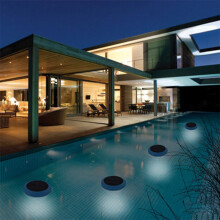 Encantador elemento decorativo para fontes e lagos, com energia solar e LED que muda de cor, ideal para iluminação noturna em piscinas, lagoas,