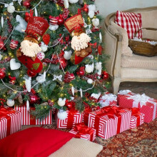 Cute Santa Snowman Reindeer Christmas Stockings, Personalized Design with Classic Elements for Festive Decor