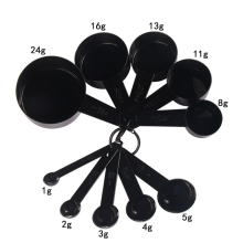 Stylish Cooking Essentials, Durable Construction Measuring Cups and Spoons Set With Easy-to-Read Markings, A Must-Have for Every Chef