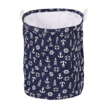 Panier à linge tendance et mignon, poignées renforcées pour un transport facile, organisateur de rangement imperméable en tissu de qualité