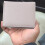 Κομψό πορτοφόλι με φερμουάρ, πορτοφόλι RFID από δέρμα υψηλής ποιότητας με διαφανή 4