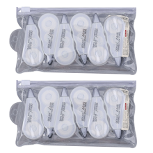 Corrigeer met vertrouwen: Draagbare correctietape biedt soepele afgifte en schone correcties, hoogwaardige formule, direct beschrijfbaar, antislip D