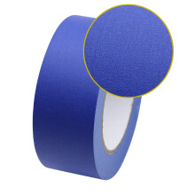 Perfect For Wall Painting, Color-Lock Assurance, Clean Release Paper Tape, Multi-Surface Painter'S Tape For Seamless Decoration And Masking, Blue Crep