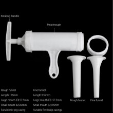 Homemade Meat Filler, Manual Sausage Stuffer with Customizable Sausage Flavour, Easy to Clean, Comfortable Grip, for Your Kitchen Adventures