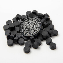 Creative Wedding Invitations, Octagon Shape Smooth Surface Wax Sealing Beads for Retro Metallic Color Gifts