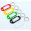 Customizable Key Tag Companions, Plastic Key Tags for Personalized Item Management (Compact Size) 3