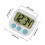 Digital Kitchen Timer Retractable Stand And Hook For Hanging, Ideal For Kitchen Homework Exercise Game, 3PCS 4