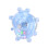 Parakeets Perches Birdcage Rotating Wheel Toy Bird-Pink 5