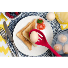Professional Silicone Spoons for Mixing, Non-Stick Stirring Tools Perfect for Kitchen Cooking, Baking, Deep Bowl for Easy Scooping, Ergonomic Design,