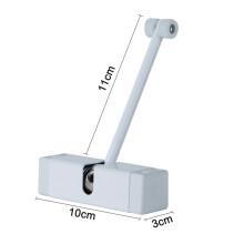 Fechador de porta automático, adequado para uso residencial e comercial, velocidade de fechamento ajustável para um fechamento personalizado, aço