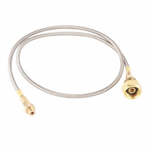 Tubi in gomma resistenti Raccordi in ottone Efficienza di cottura all'aperto Connessione sicura Struttura robusta Indicatore del livello del