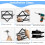 Foldable Design, Wall Mounted Wine Rack with Wine Glass Storage Stand Easy Install Wall Organizer for Kitchen Bar Dining Room, Multi-Function Wall Dec 3