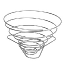 Cafetera de goteo plegable con soporte para filtro plegable, reutilizable, fabricada en acero inoxidable de alta calidad, diseño compacto, ligera y