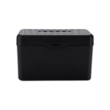 Depozitare multifuncțională pentru carduri din plastic rigid și durabil, închidere sigură cu buton de siguranță, aspect plăcut pentru orice