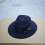 Wool Fedoras Hat with Skull Head Top Design Dark Series-Model 1 6
