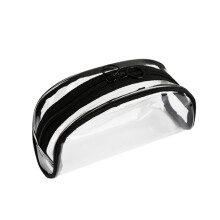 TSA-zugelassene durchsichtige Tasche, transparente PVC-Kosmetiktasche für Reisen, Mehrzweck-Reise-Kulturbeutel mit verstellbarem Hüftgurt für Damen