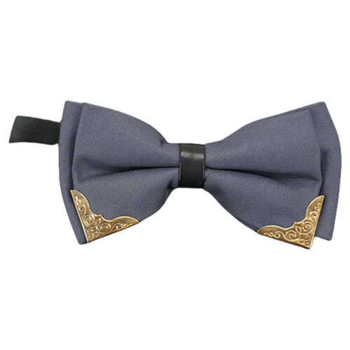 British Tie Bowtie Reusable Polyester Blend For Groomsmen-6