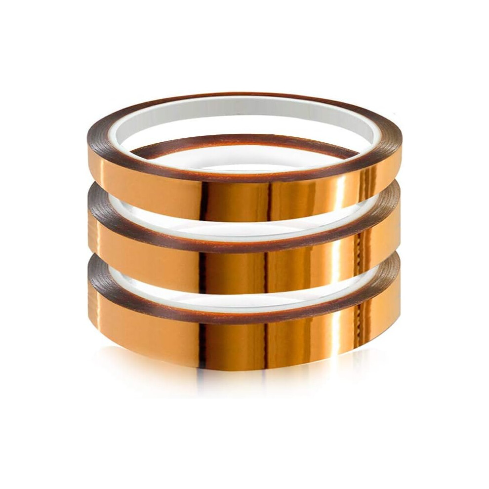 Polyimide Tape For Electronic Products, Heat Resistant High Temperature Tape With Silicone Adhesive, No Residue After Peeling Off For Soldering And Ci 9454554091402