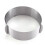 Adjustable Stainless Steel Bakeware Mold, Professional Cake Decoration Tool For Versatile Baking, Matt Silver, Non-Stick Surface, Adjustable From 6 1