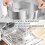 Adjustable Stainless Steel Bakeware Mold, Professional Cake Decoration Tool For Versatile Baking, Matt Silver, Non-Stick Surface, Adjustable From 6 5
