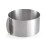 Adjustable Stainless Steel Bakeware Mold, Professional Cake Decoration Tool For Versatile Baking, Matt Silver, Non-Stick Surface, Adjustable From 6 2