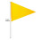 Set of waterproof triangular safety flags for bicycles, for better visibility 2