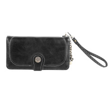Handytasche für Damen, abnehmbare Geldbörse mit Kordelzug und Ausweisfach, Handgelenktaschen für Damen mit exquisitem Design und multifunktionaler