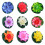 6Pcs Artificial Floating Pond Plant Decorations for-water pink 2