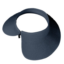 Chapeau pare-soleil en paille à large bord vide pour femme-Tibet