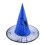 5Pcs Halloween Decorations Witch Hat Halloween Parties-Blue 1