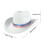 Homburg mit einzigartigem patriotischem Band,-Blau 3