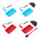 Quick Drying Woodworking Adhesive Applicator-Red 4 piece set 2