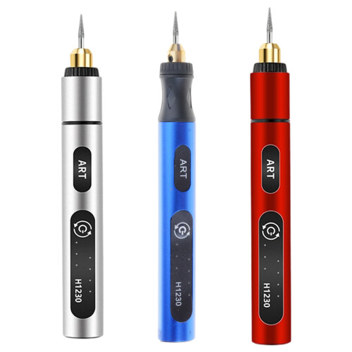 Rechargeable Mini Engraving Pen-Silver Accessories are not 1