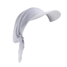 Headscarf Turban Hat for Men Women Unisex Wear Exercise-White
